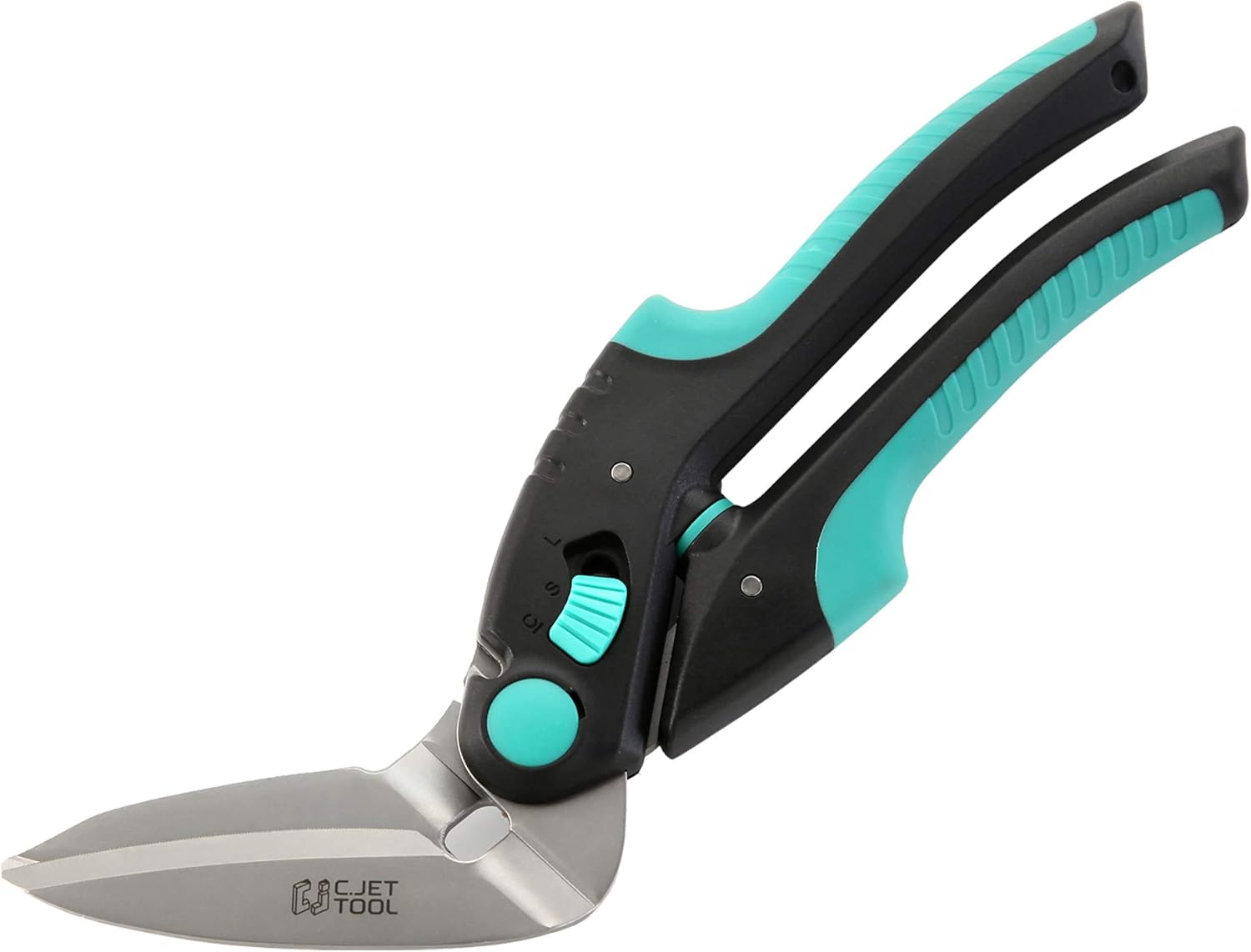 10 Heavy Duty Carpet Cutter. Industrial Scissors. Multipurpose. Professional Soft Grip Stainless Steel (Turquoise)
